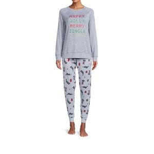 NEW gray holiday pajamas